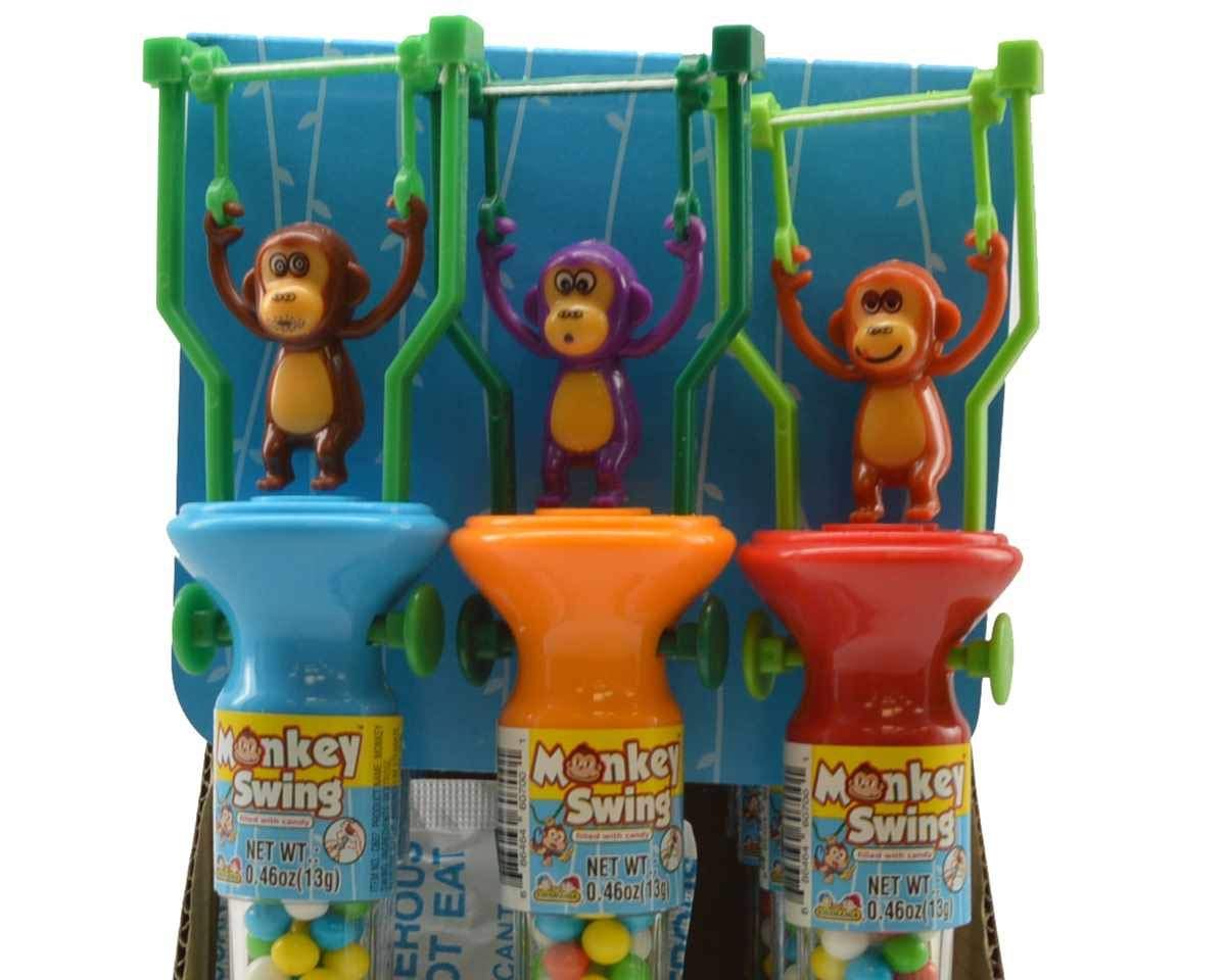 Amazon.com : Kidsmania Monkey Swing Toys with Candy: 12-Piece